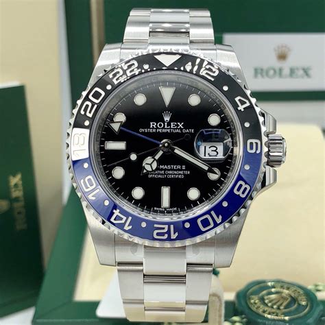 rolex gmt master 2 batman occasion